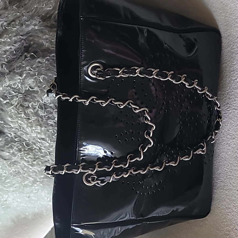 Chanel Patent Tote